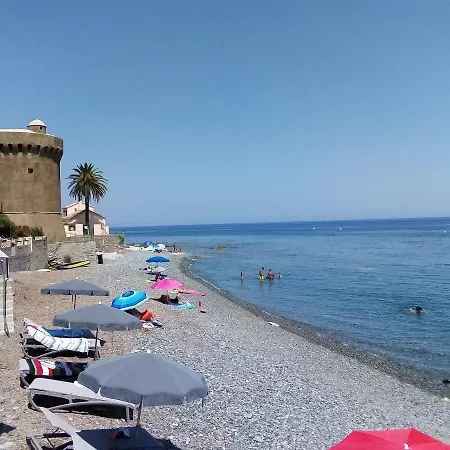 Cap Corse/Bastia. Studio Bord De Mer 2 Personnes.
